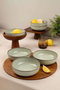 Hermia Set de 6 Tazones de Porcelana Verde 15 cm SkU MOD15KSS6730P03